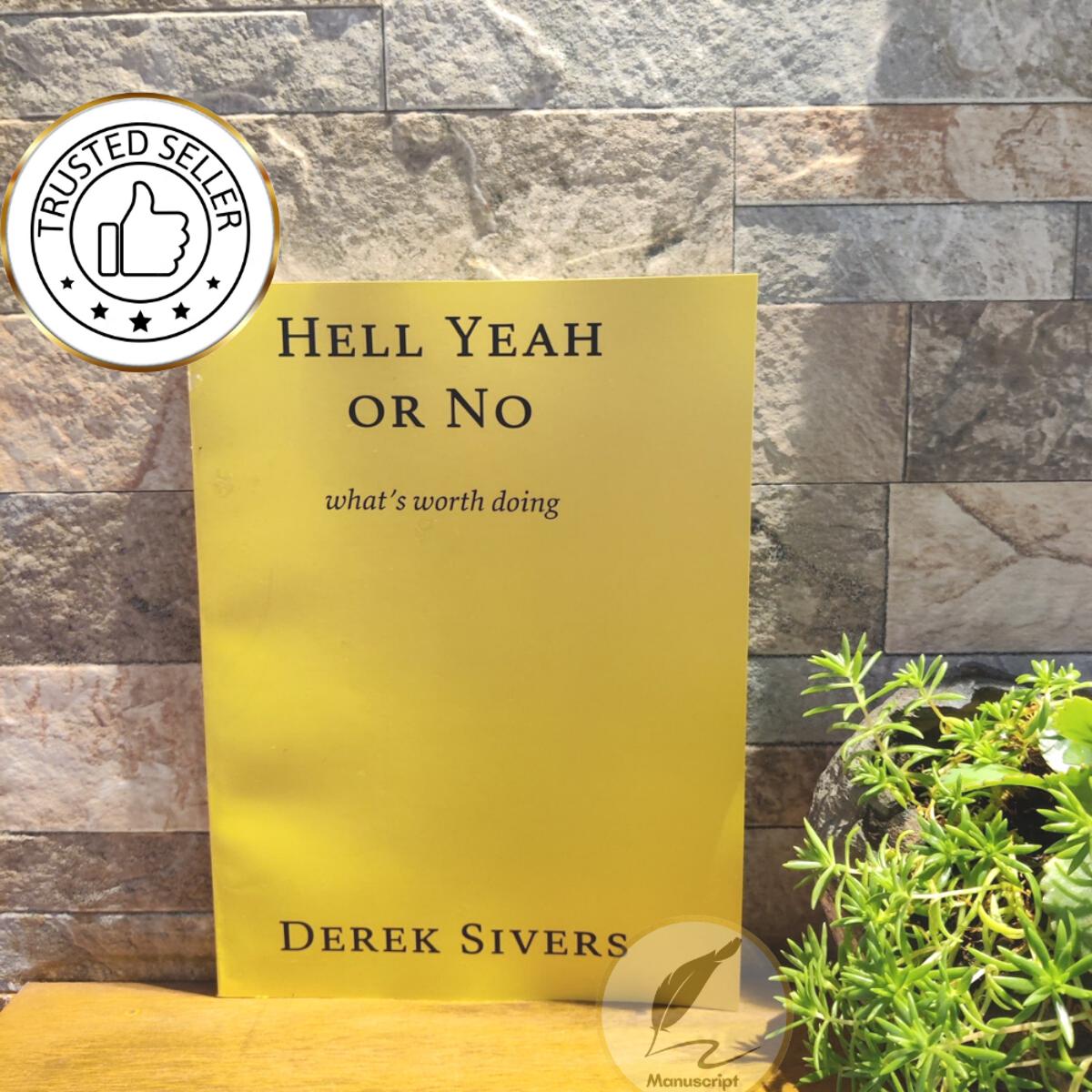 Picture of Hell Yeah or No: what's worth doing by Derek Sivers