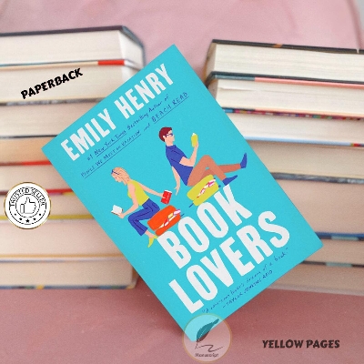 Picture of Book Lovers by Emily Henry - Yellow - Paperback