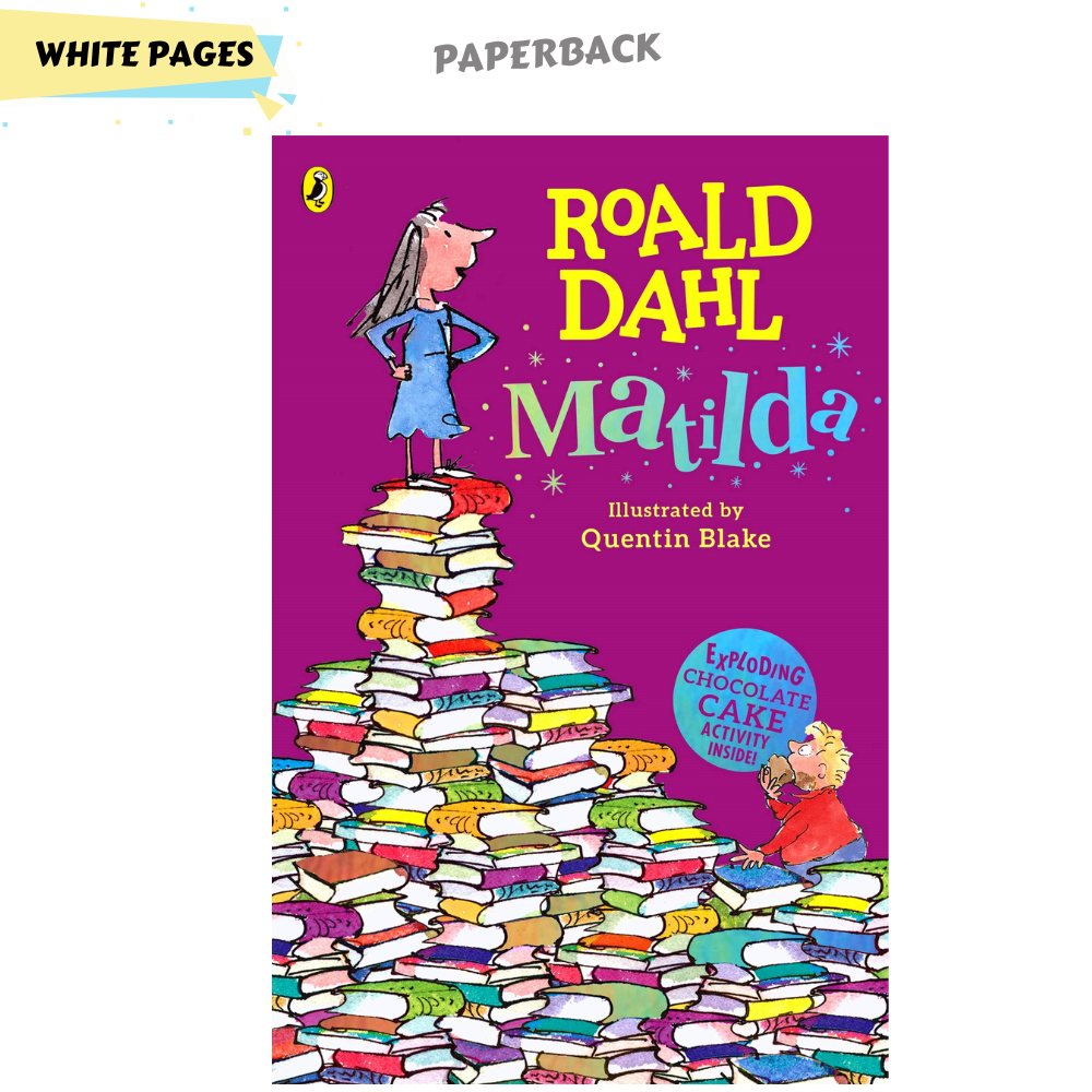 Picture of Matilda by Roald Dahl -White - Paperback