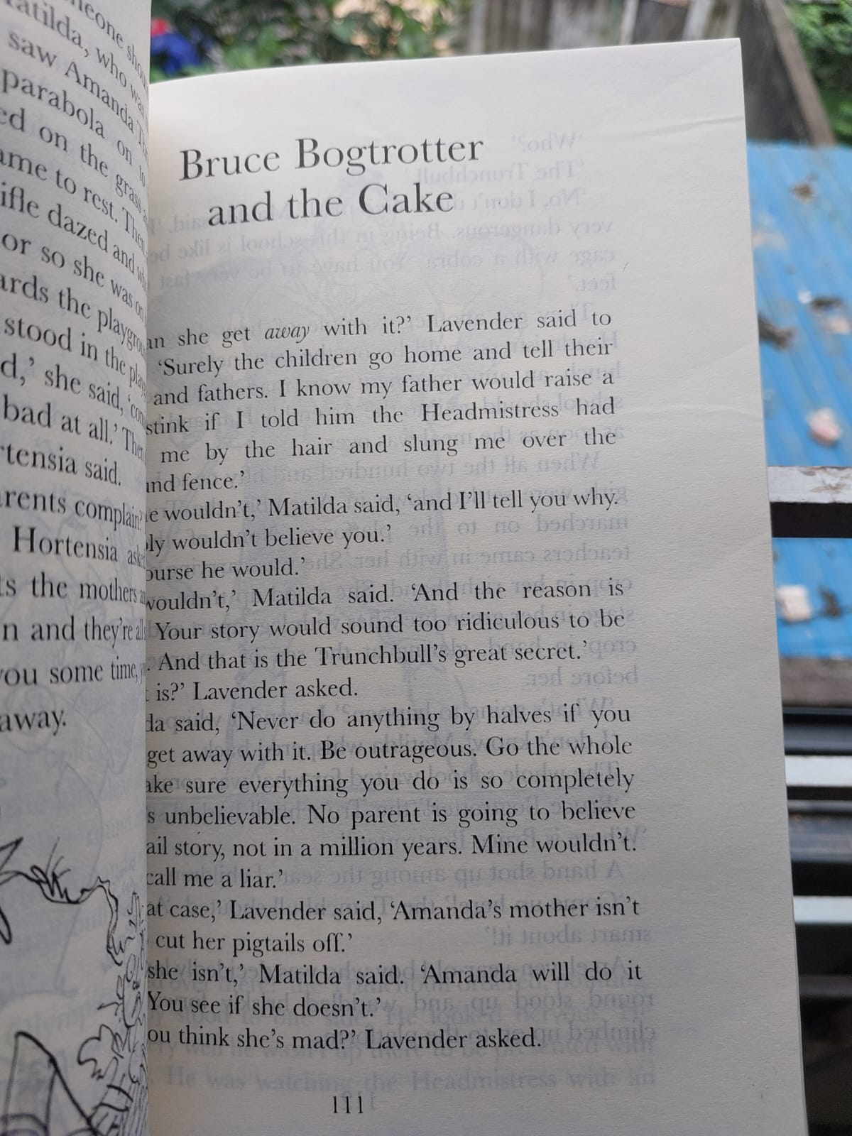 Picture of Matilda by Roald Dahl -White - Paperback