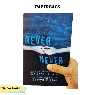 Picture of Never Never by Colleen Hoover (Book 1-3) - Yellow - Paperback