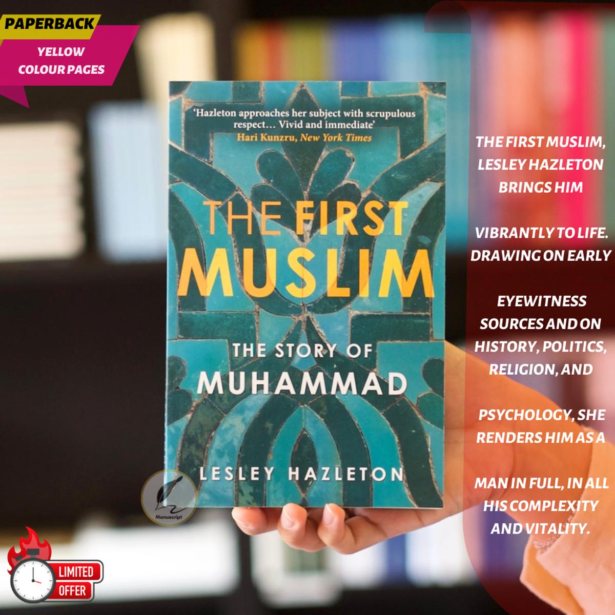 Picture of The First Muslim: The Story of Muhammad by Lesley Hazleton - Yellow - Paperback