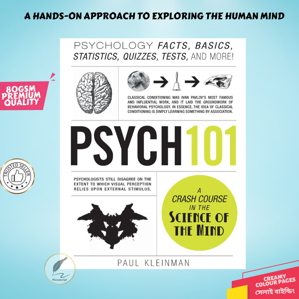 Picture of Psych 101: Psychology Facts, Basics, Statistics, Tests, and More by Paul Kleinman