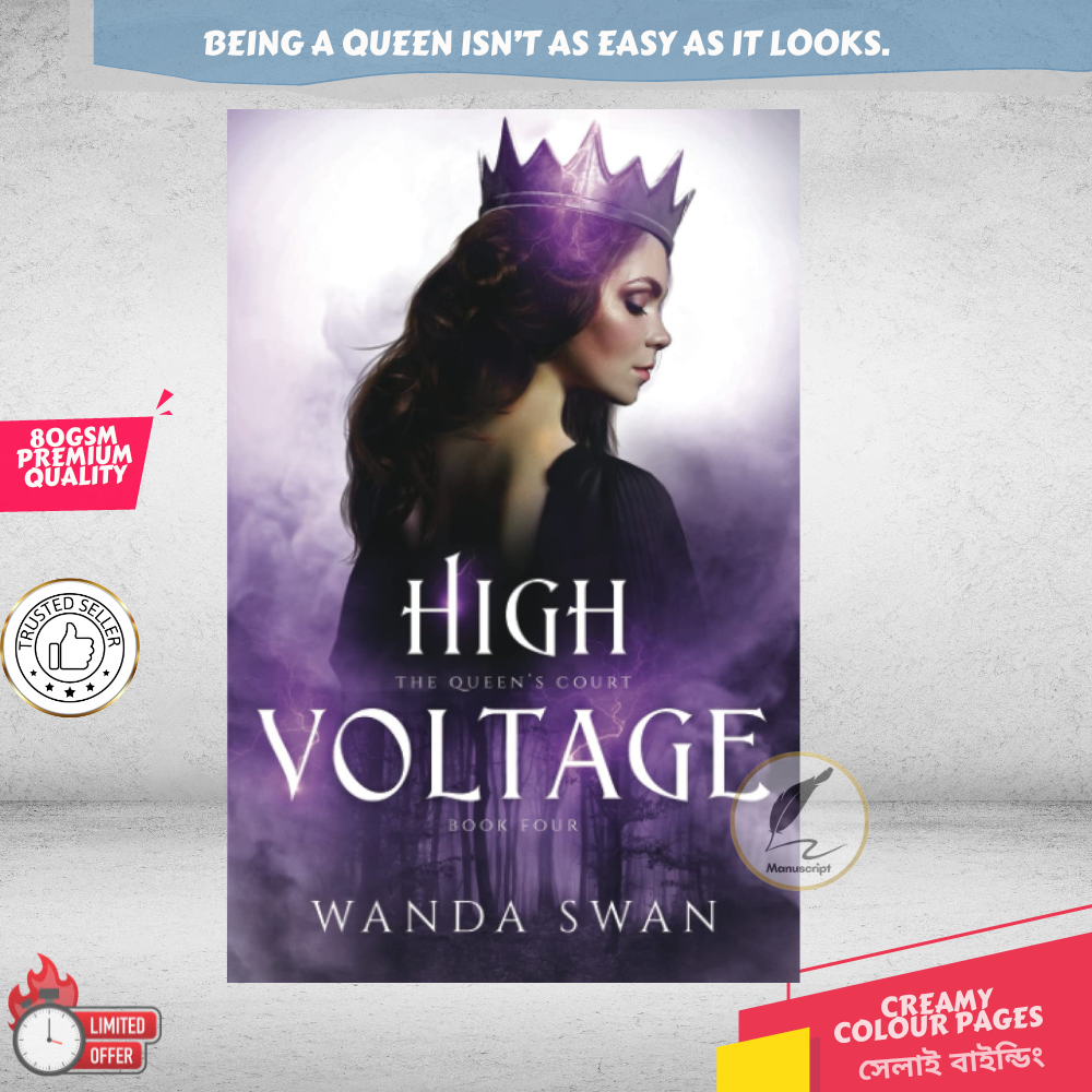 Picture of High Voltage: A fantasy fated mate romance (The Queen's Court, Book 4) - Premium Quality - Paperback