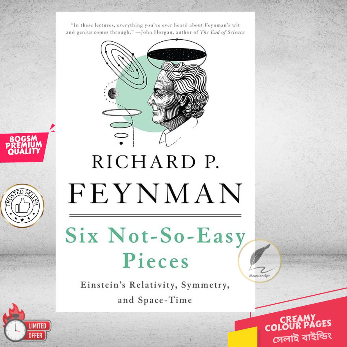 Picture of Six Not-So-Easy Pieces by Richard P. Feynman - Premium Quality - Paperback