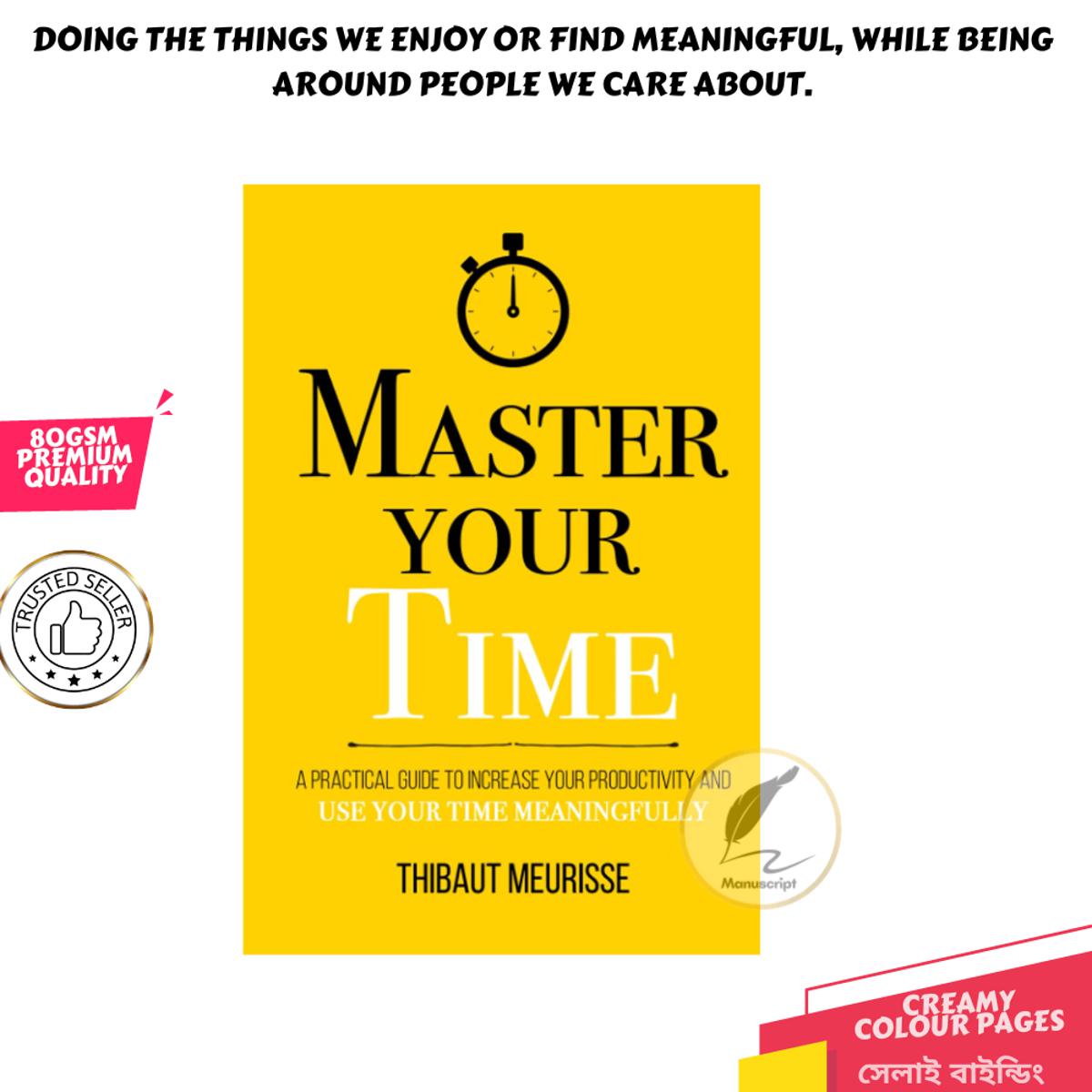 Picture of Master Your Time by Thibaut Meurisse