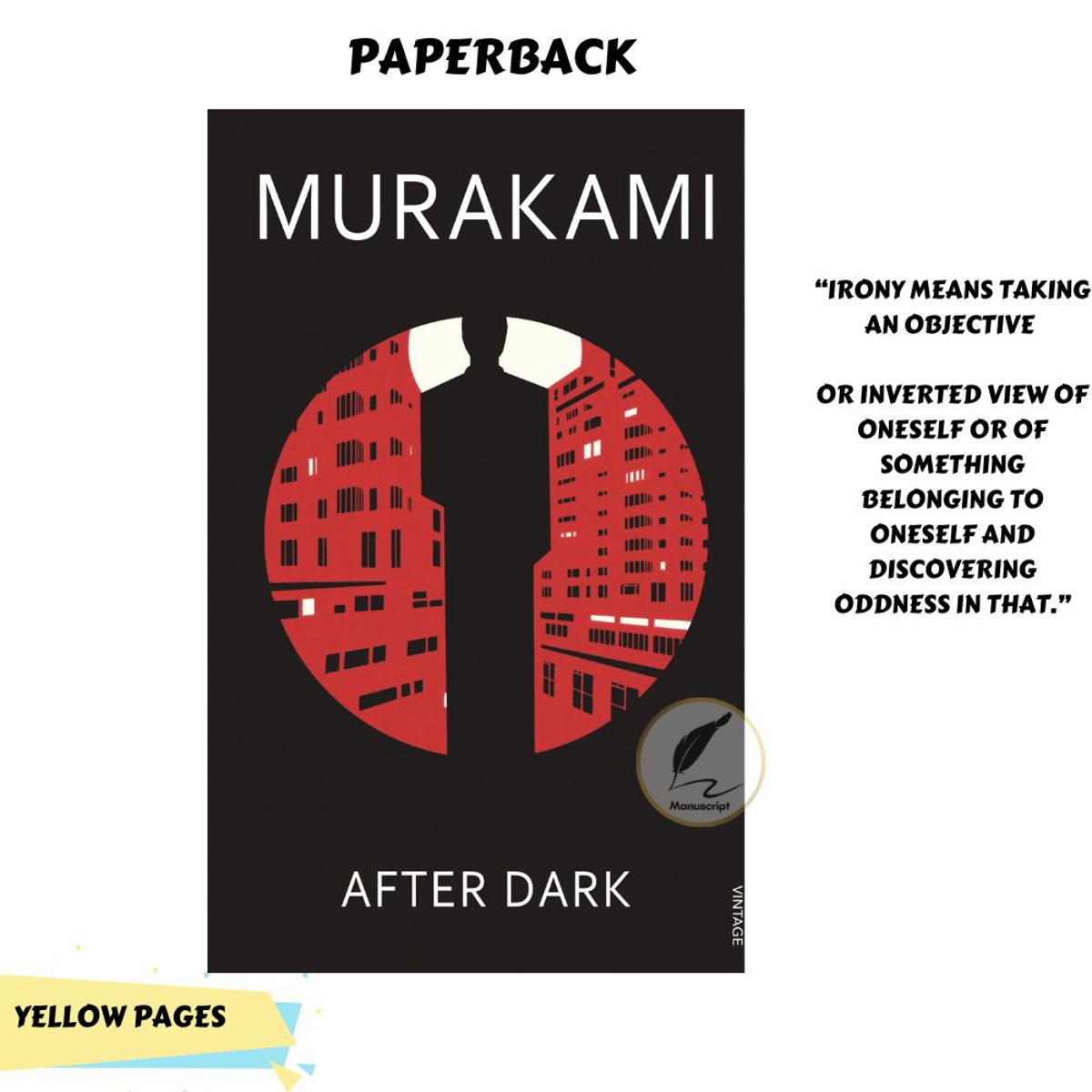 Picture of After Dark by Haruki Murakami - Yellow - Paperback