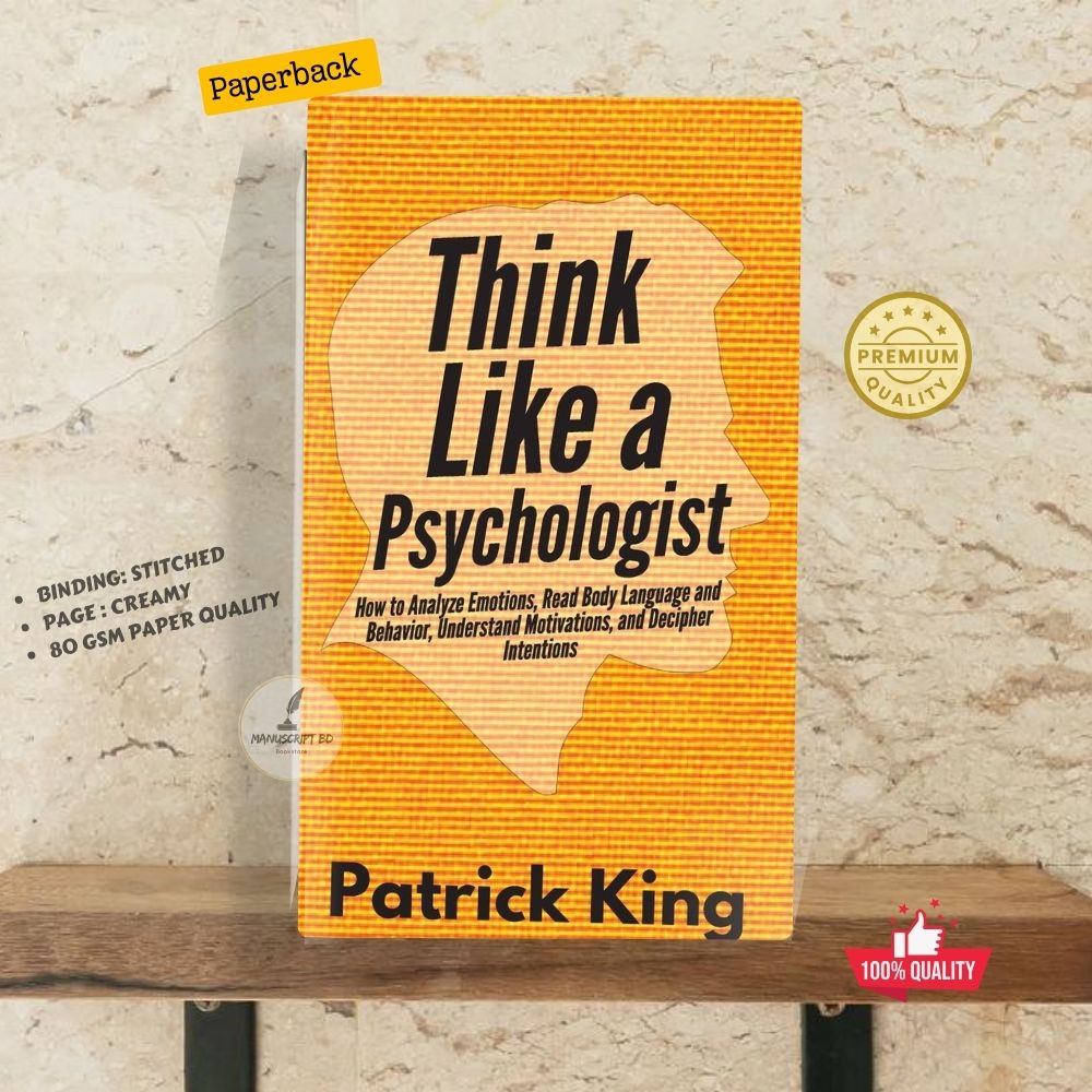 Picture of Think Like a Psychologist by Patrick King