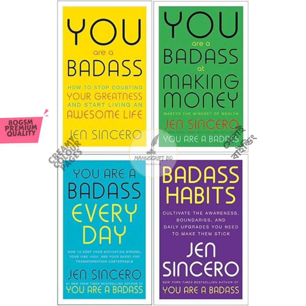 Picture of You Are a Badass Series 4 Books Collection Set by Jen Sincero - Premium - Paperback