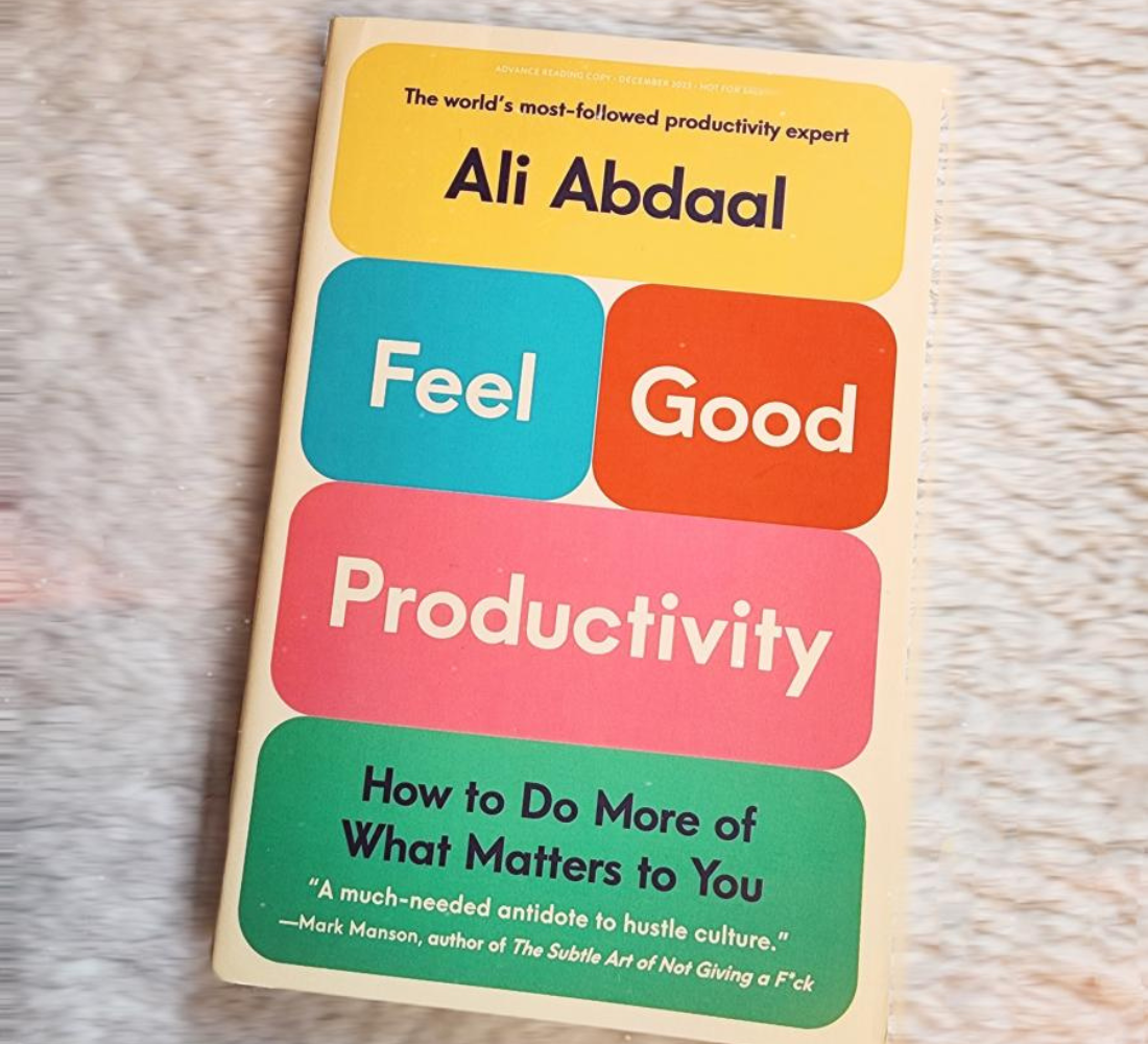 Picture of Feel-Good Productivity: How to Do More of What Matters to You by Ali Abdaal - Paperback