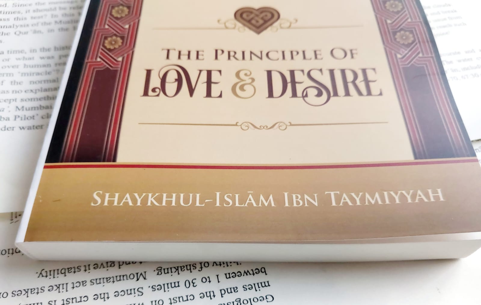 Picture of The Principle Of Love & Desire: Ibn Taymiyyah - Premium - Paperback