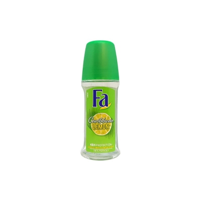 Picture of International UAE product FA Caribbean LEMON body deodorant Roll on for male / female - 50 ml Picture of International UAE product FA Caribbean LEMON body deodorant Roll on for male / female - 50 ml