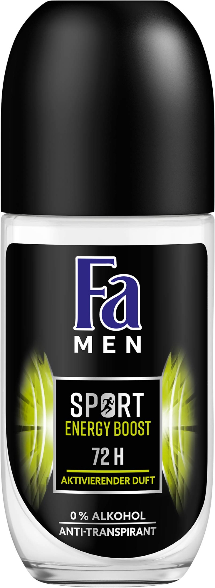 Picture of International UAE product FA SPORT ENERGY BOOST body deodorant Roll on for men - 50 ml