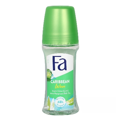Picture of International UAE product FA CARIBBEAN Wave body deodorant Roll on for male / female - 50 ml