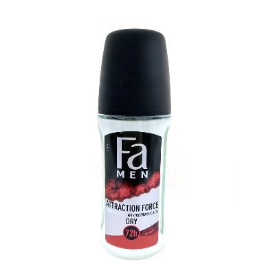 Picture of International UAE product FA Attraction Force body deodorant Roll on for men - 50 ml