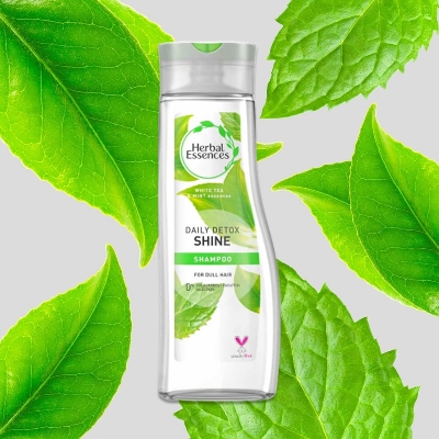 Picture of International Thailand product hair care Herbal Essences Daily Detox SHINE shampoo used for male/ female - 400 ml