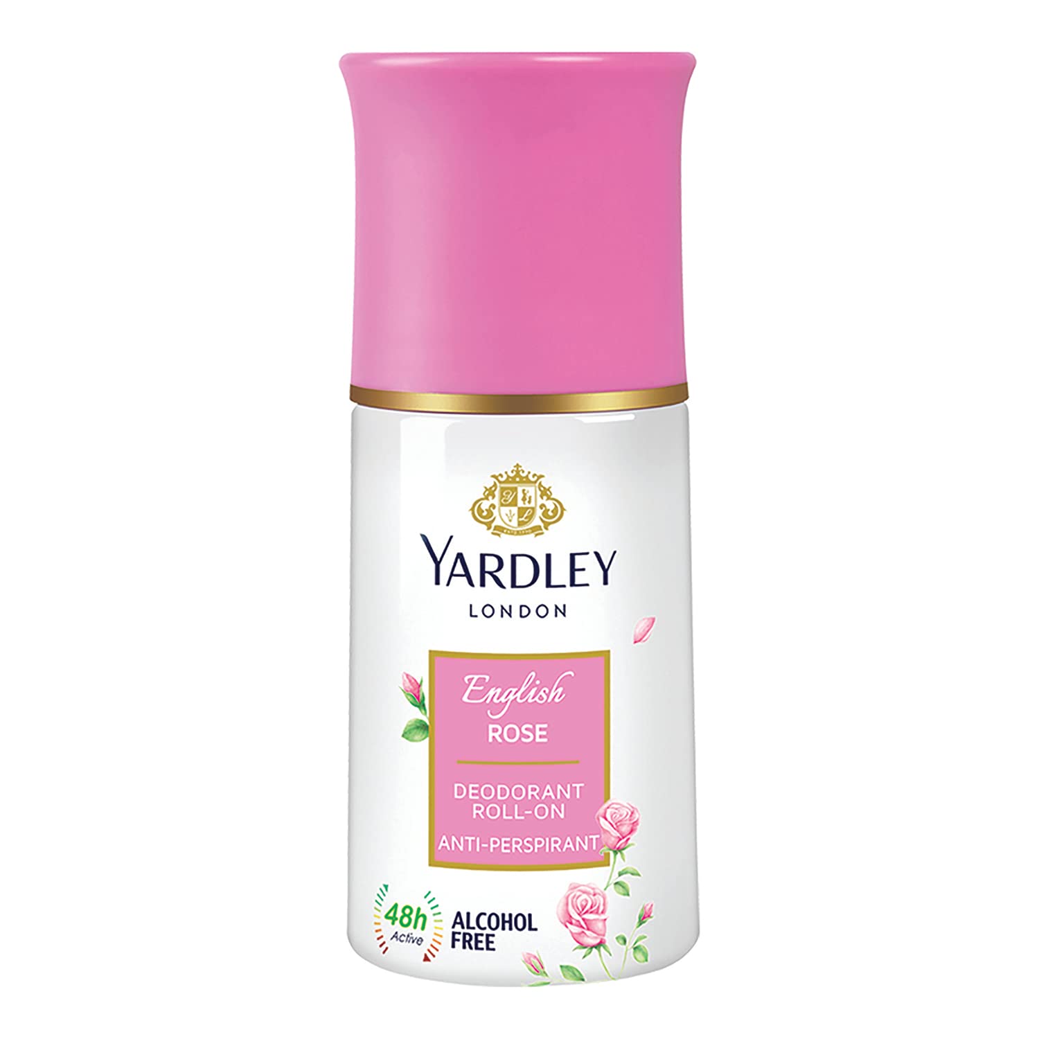 Picture of International UAE product Deodorant Roll on Yardley English Rose used for female - 50 ml Picture of International UAE product Deodorant Roll on Yardley English Rose used for female - 50 ml