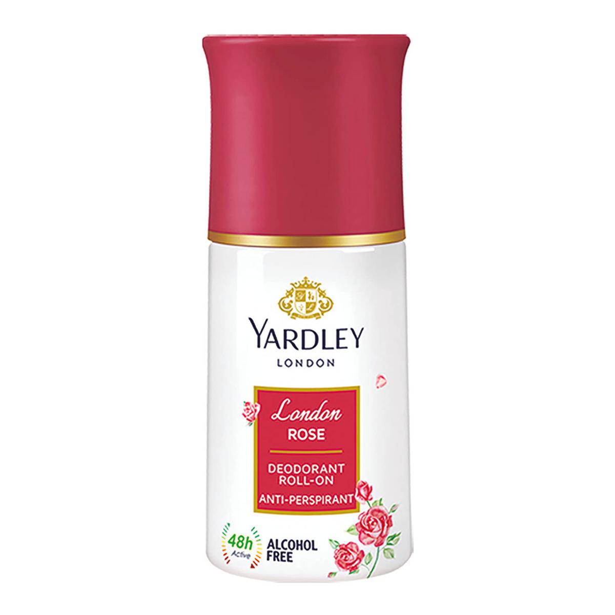 Picture of International UAE product Deodorant Roll on Yardley London Rose used for male/ female - 50 ml Picture of International UAE product Deodorant Roll on Yardley London Rose used for male/ female - 50 ml