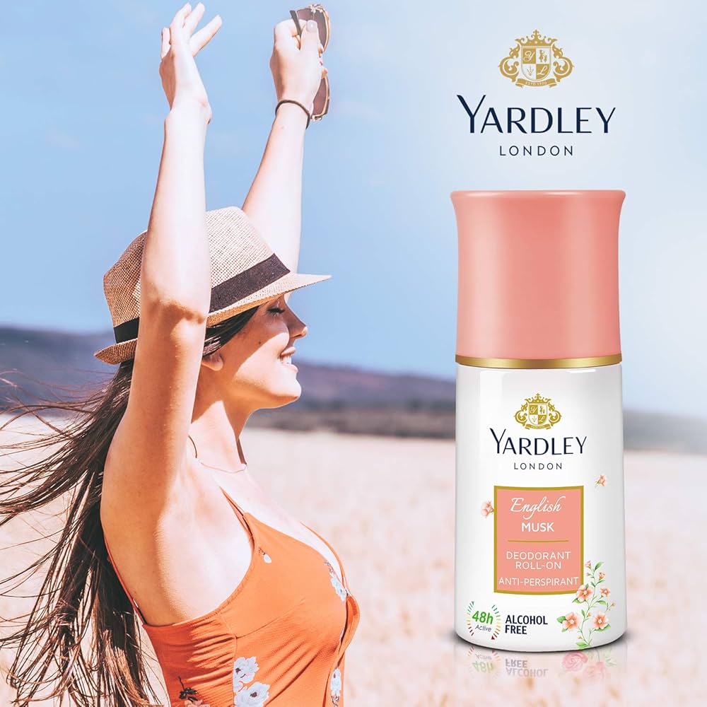 Picture of International UAE product Deodorant Roll on Yardley English Musk used for male/ female - 50 ml Picture of International UAE product Deodorant Roll on Yardley English Musk used for male/ female - 50 ml