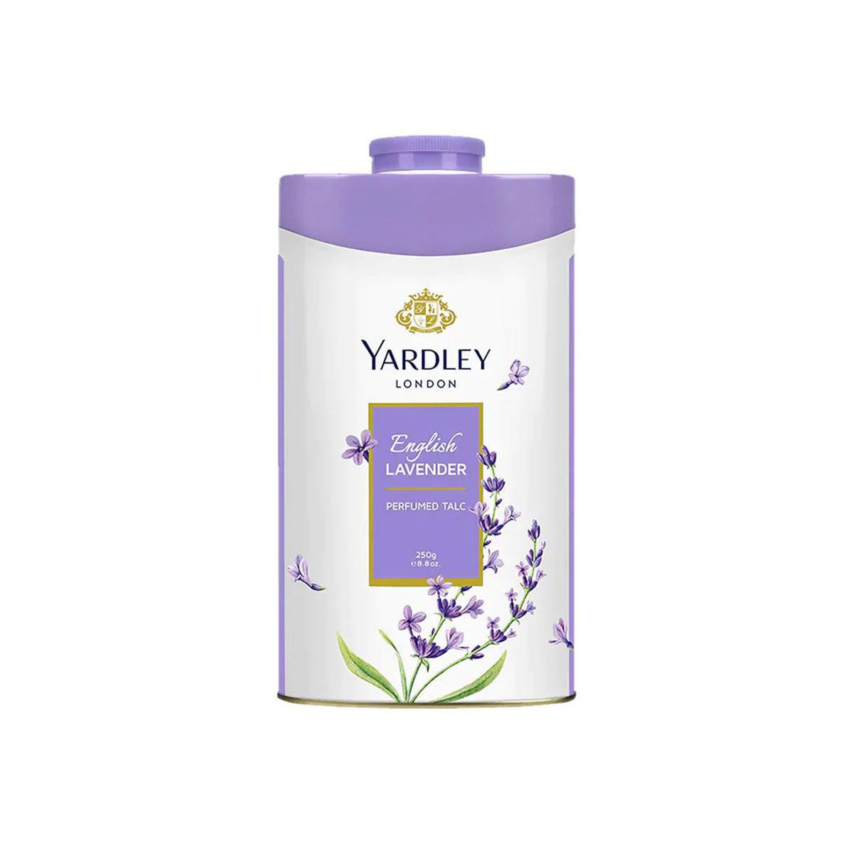 Picture of International England product Yardley English LAVENDER talcum powder used for male/ female/ baby - 250 GM