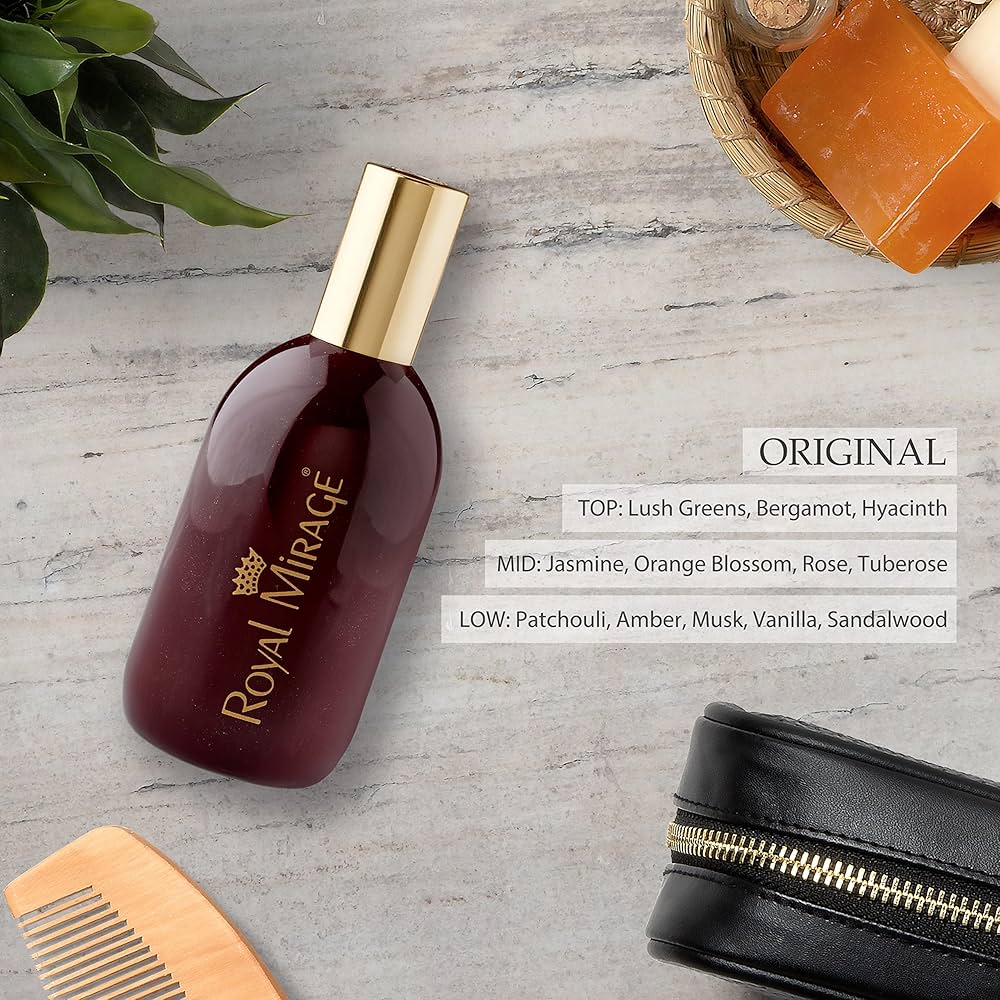Picture of International UAE product Body perfume party scent Royal mirage used for male/ female - 120 ml