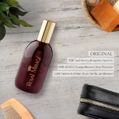 Picture of International UAE product Body perfume party scent Royal mirage used for male/ female - 120 ml
