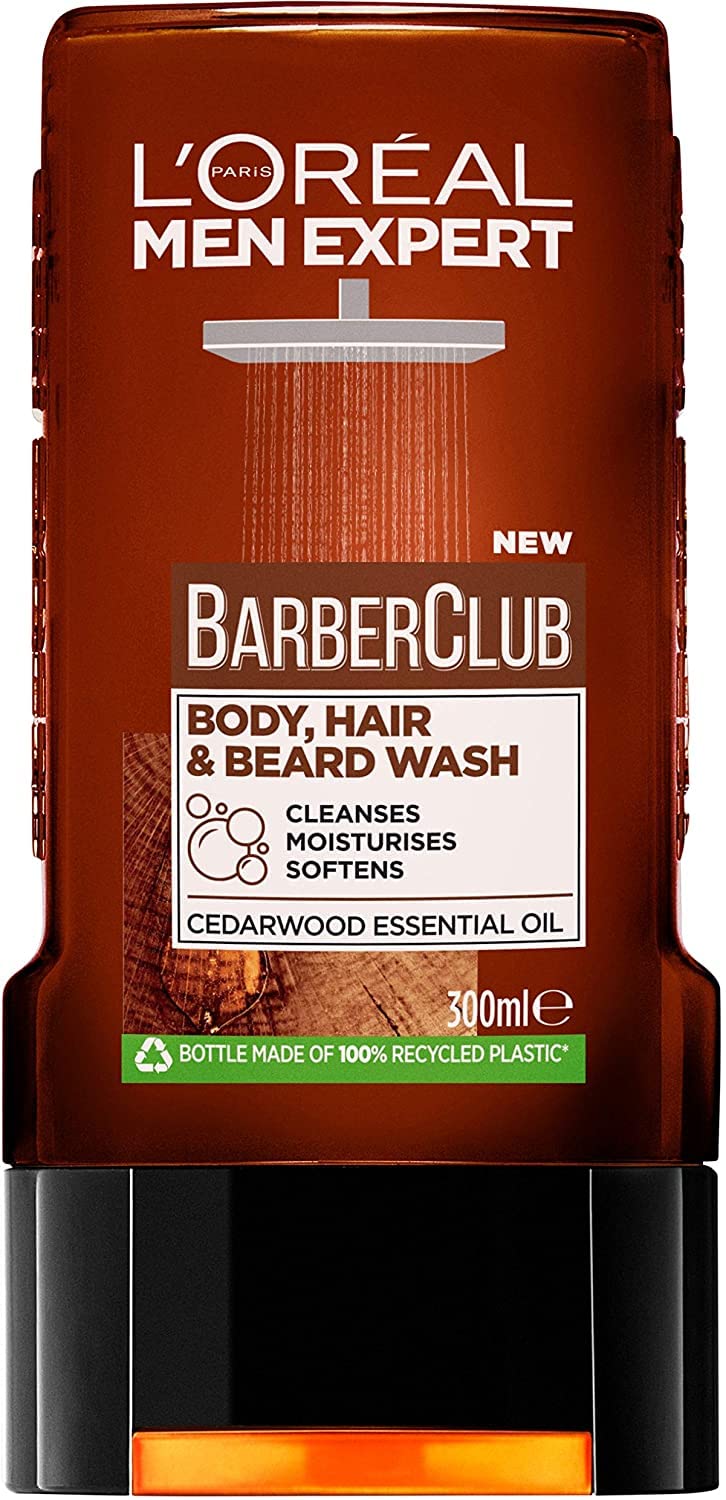 Picture of International Thailand product Loreal Shower gel BARBERCLUB used for male - 300 ml