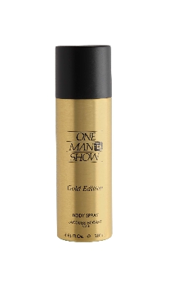 Picture of International France product One Man show body spray Gold Edition used for male - 200 ml