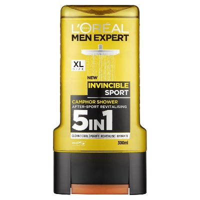 Picture of International Thailand product Loreal Shower gel INVINCIBLE SPORT used for male - 300 ml