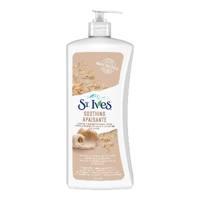 Picture of International new Zealand product Any season used st Ives SOOTHING APAISANTE body lotion - 621 ml