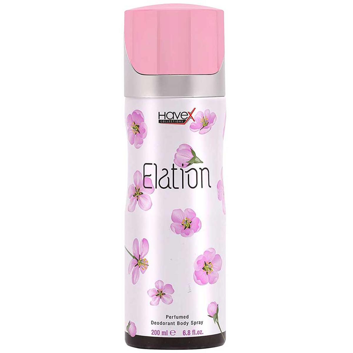 Picture of International UAE product Body spray party scent Havex ELation used for female - 200 ml