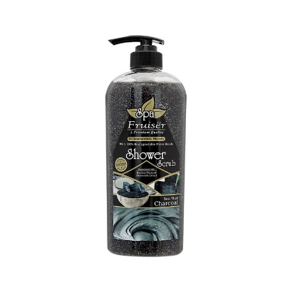 Picture of International Malaysian product Body wash Shower scrub SPA Charcoal used for male / female- 730 ml