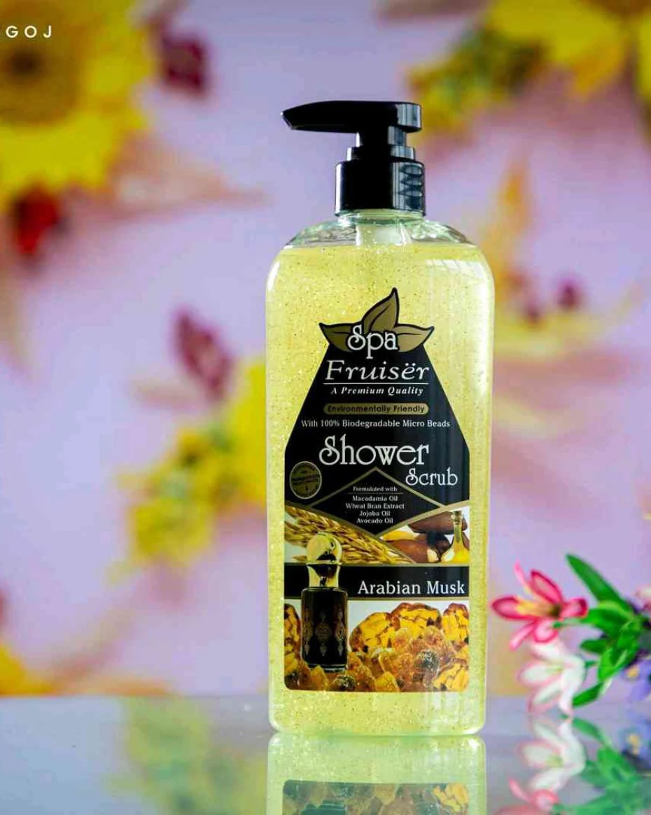 Picture of International Malaysian product Body wash Shower scrub SPA Arabian Musk used for male / female- 730 ml