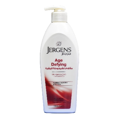 Picture of International UAE product Any season used perfumed jergens Age Defying body lotion - 400 ml
