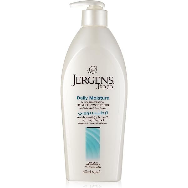 Picture of International UAE product Any season used perfumed jergens Daily Moisture body lotion - 400 ml