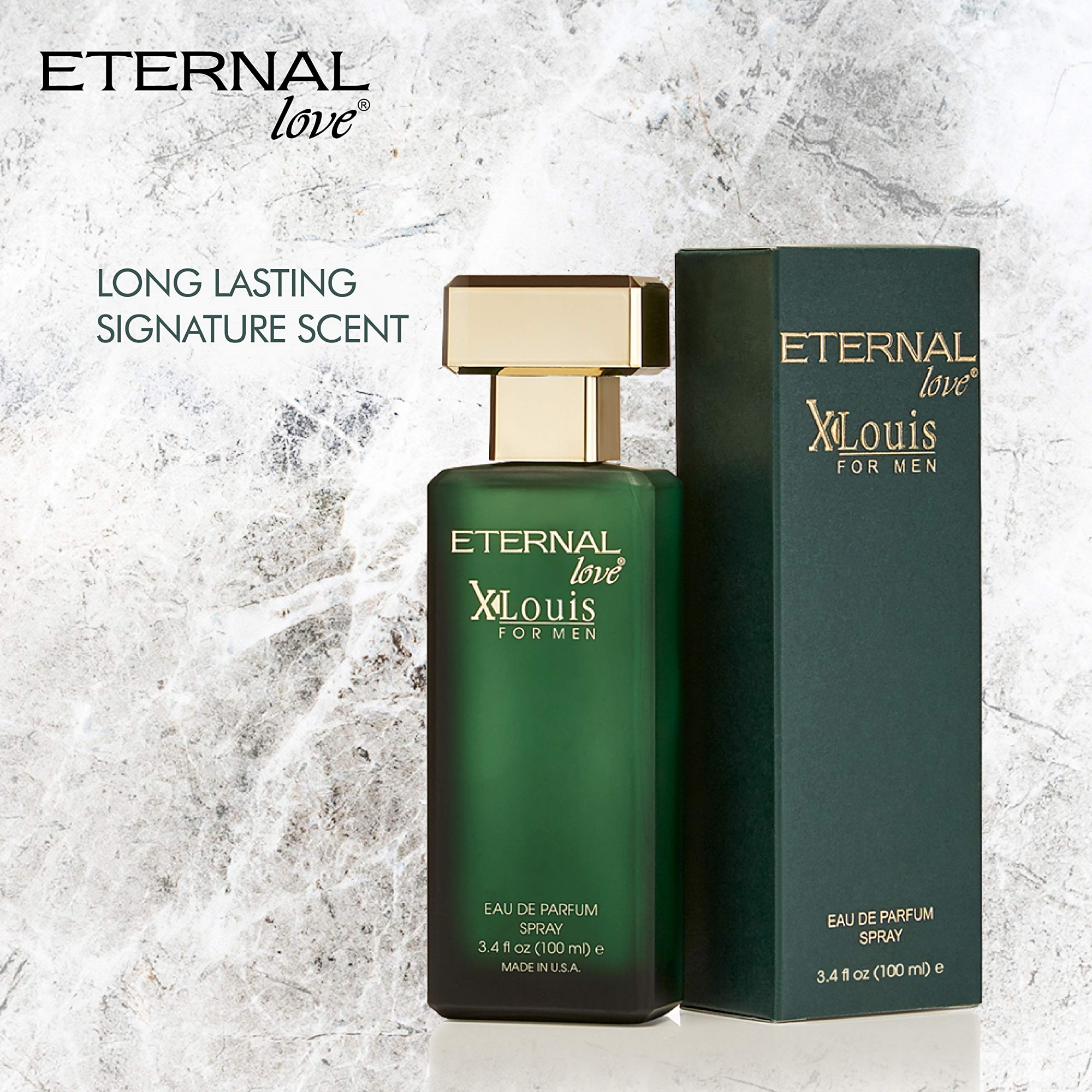 Picture of International USA product Body perfume party scent Eternal love Xlouis used for male - 100 ml