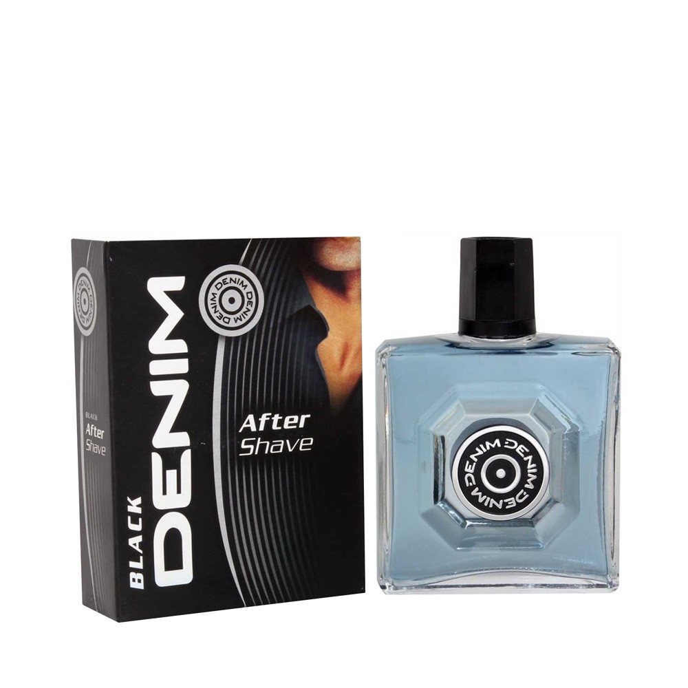 Picture of International UAE product Denim BLACK after shave used for male - 100 ml
