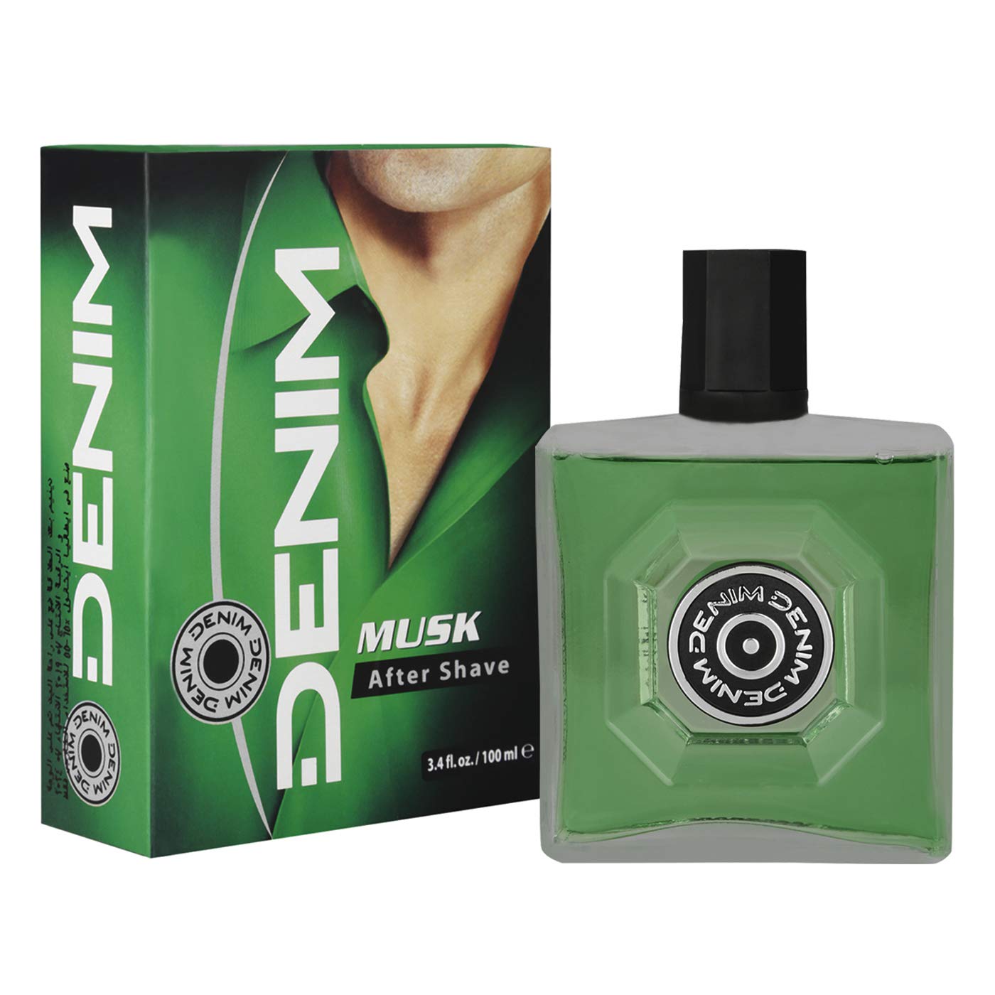 Picture of International UAE product Denim Musk after shave used for male - 100 ml