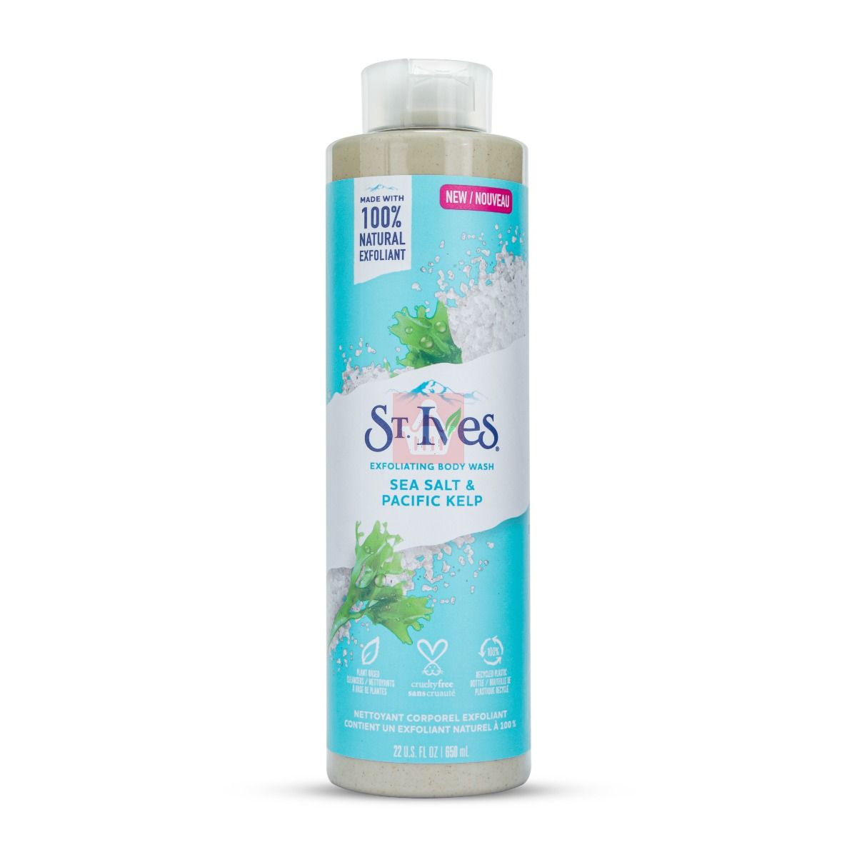 Picture of International USA product ST Ives SEA SALT & PACIFIC KELP Shower gel body wash used for Male/ female - 650 ml