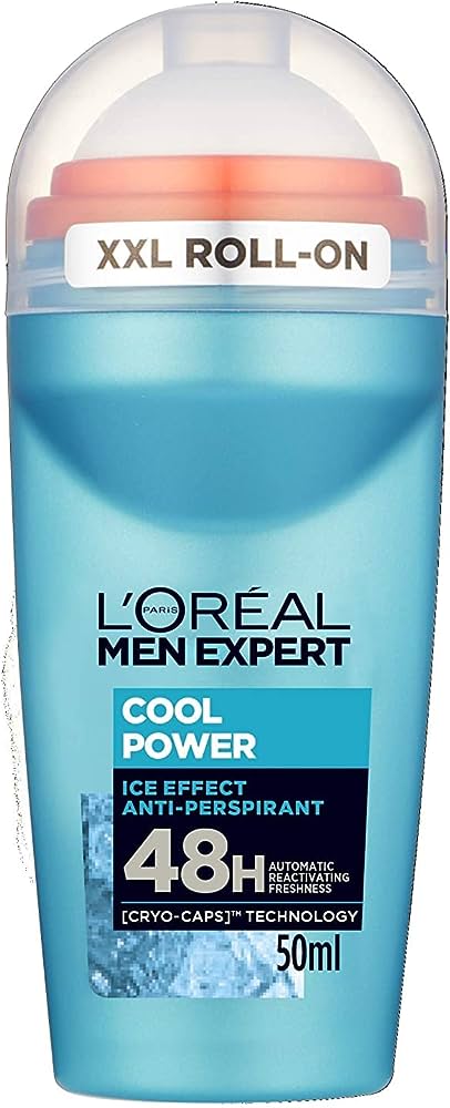 Picture of International Thailand product LOREAL cool power body deodorant Roll on for male - 50 ml Picture of International Thailand product LOREAL cool power body deodorant Roll on for male - 50 ml