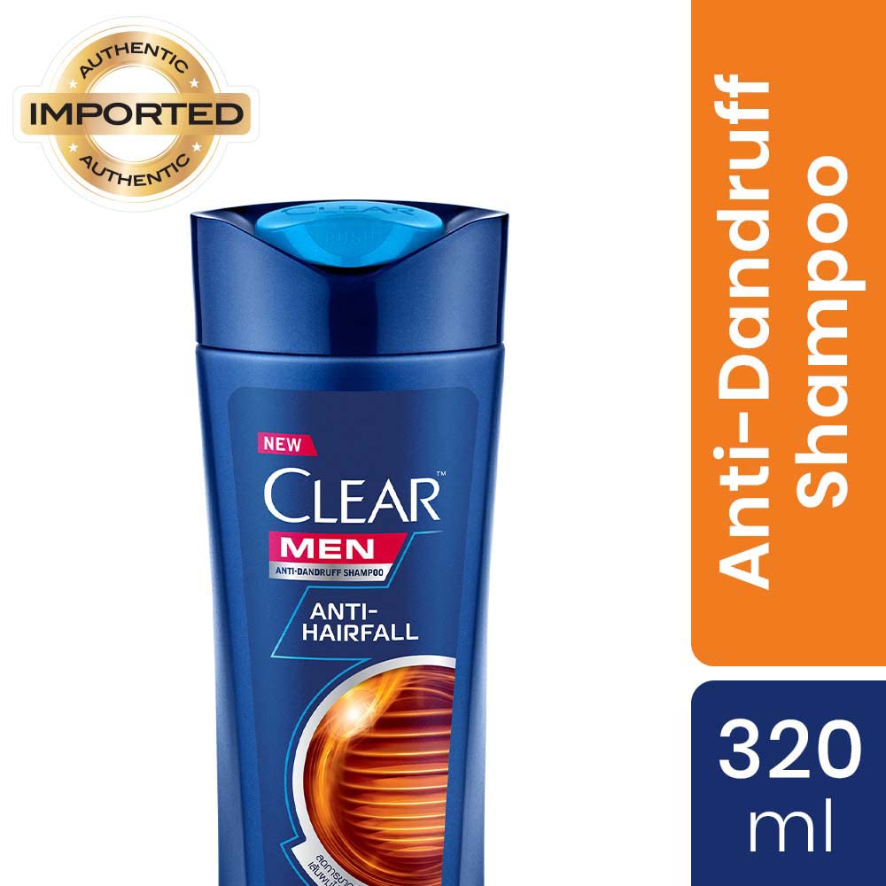 Picture of International Thailand product Hair care products Hair care shampoo Clear MEN -ANTI HAIR FALL- used for MEN- 320 ml