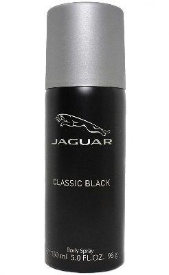 Picture of International France product Body Spray Jaguar Classic Black for Men - 150 ml