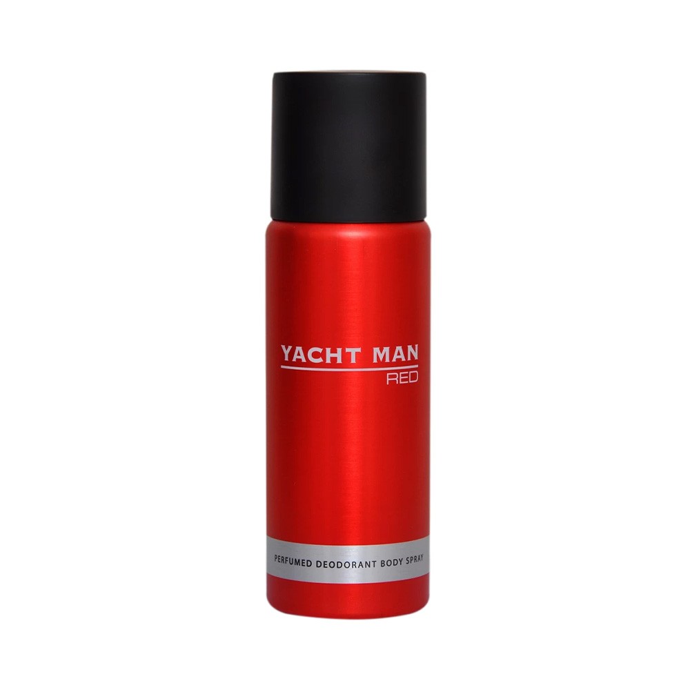 Picture of International UAE product Body Spray Yacht man RED used for male - 200 ml