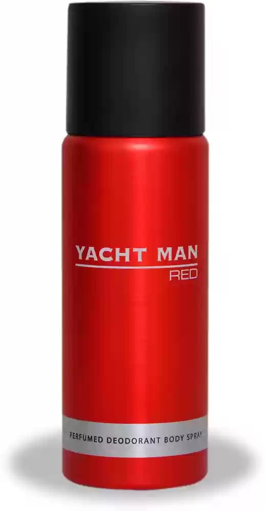 Picture of International UAE product Body Spray Yacht man RED used for male - 200 ml