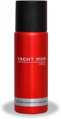Picture of International UAE product Body Spray Yacht man RED used for male - 200 ml