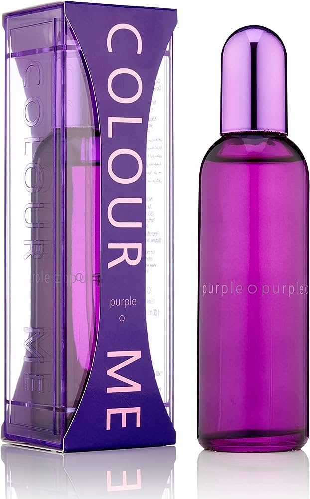 Picture of International UAE product Body perfume party scent Colour Me Purple Used for female - 100 ml