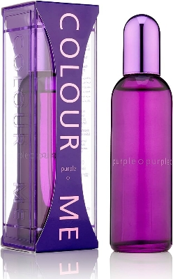 Picture of International UAE product Body perfume party scent Colour Me Purple Used for female - 100 ml