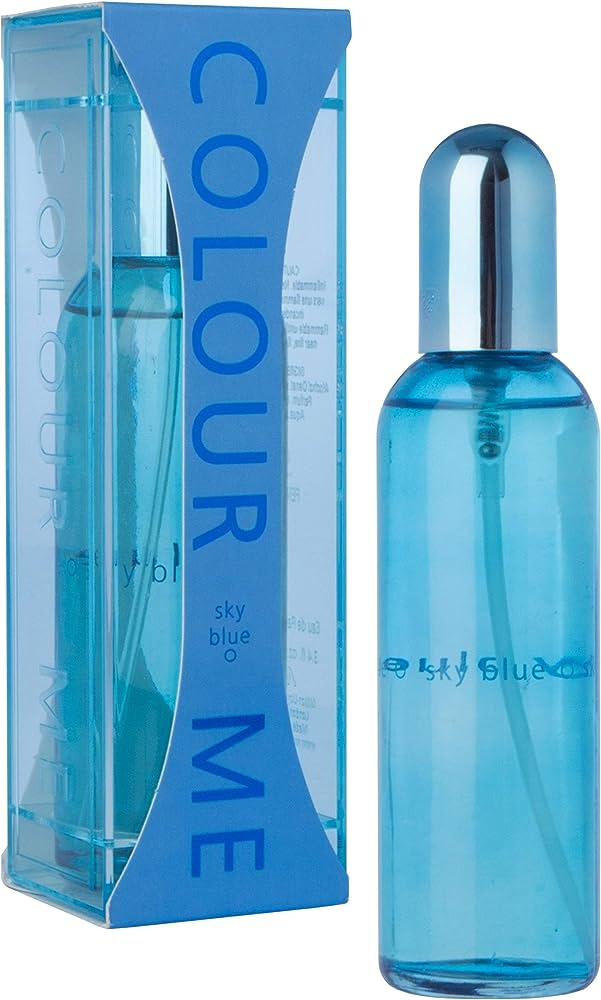Picture of International UAE product Body perfume party scent Colour Me Sky Blue Used for female - 100 ml