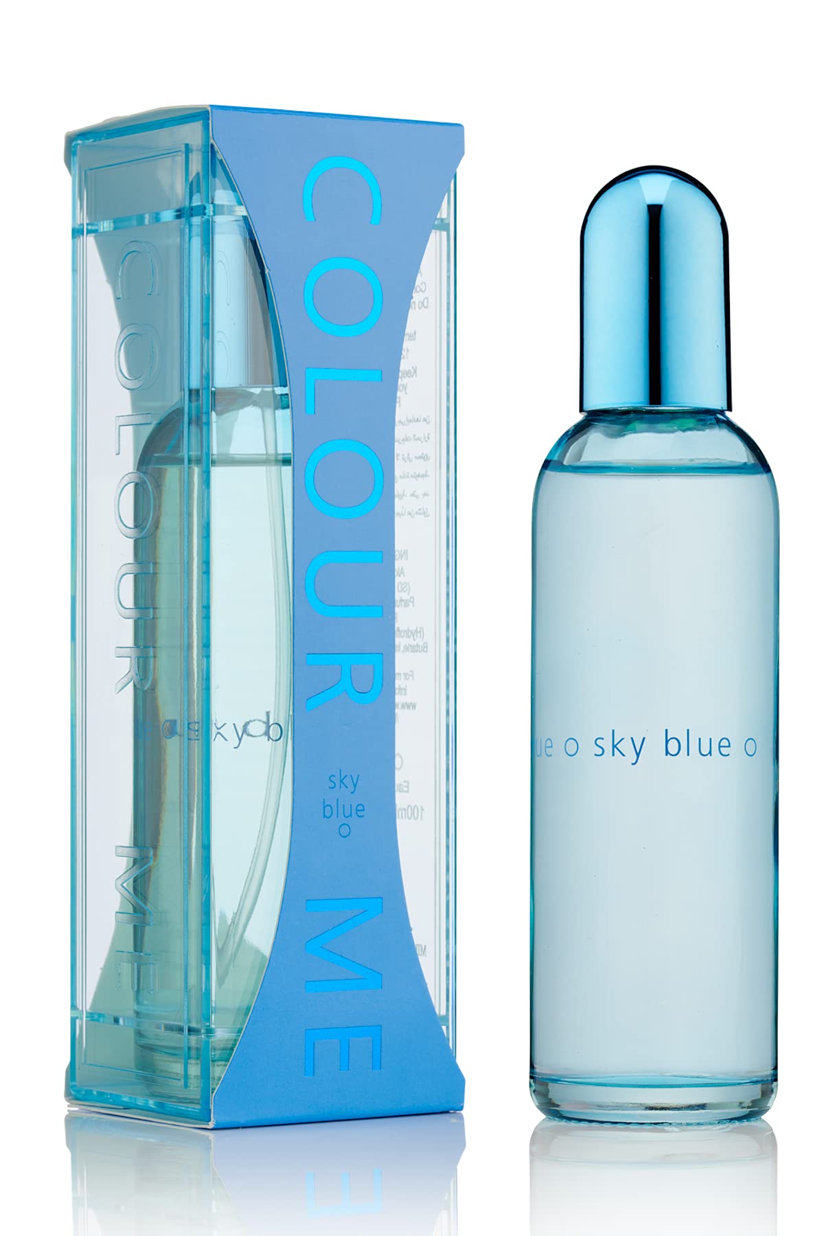 Picture of International UAE product Body perfume party scent Colour Me Sky Blue Used for female - 100 ml