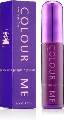 Picture of International UAE product Body perfume party scent Colour Me Purple Used for female - 50 ml